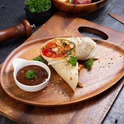 ตอติญ่าไก่บาบีคิว