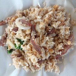 ข้าวผัดหมูย่าง