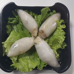 ปลาหมึกยัด ไส้หมูวุ้นเส้น