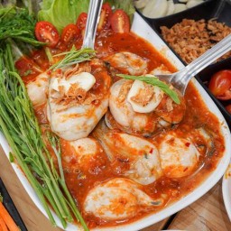 ส้มตำ นางงาม (ใช้มะนาวสด🍋)