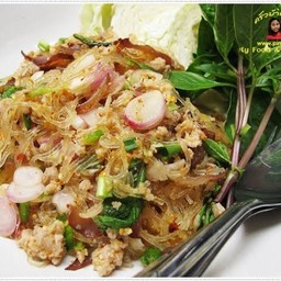 ลาบหมูวุ้นเส้น