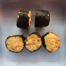กุ้งพันสาหร่าย