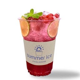 น้ำแดงมะนาวโซดา