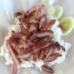 ข้าวราดหมูย่าง
