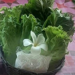 ชุดผัก+เส็นหมี่