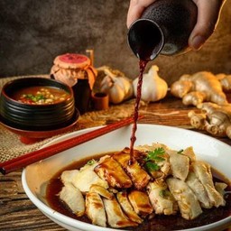 ไก่ต้มสับสไตล์สิงคโปร์ สูตรต้นตำรับ      ไซร์ M