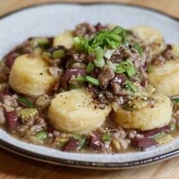 LB23 ข้าวเต้าหู้เลือดน้ำแดง