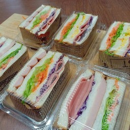 แซนวิชโฮมเมด แซนวิชเกาหลี อาหารเช้า จัดเบรก