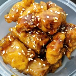 ไก่กรอบ เทอริยากิ ข้าวสวย