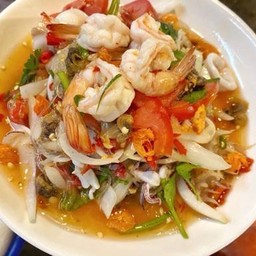 ยำวุ้นเส้นทะเล