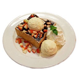 โทสต์ช็อคโกแลตสตอเบอร์รี่