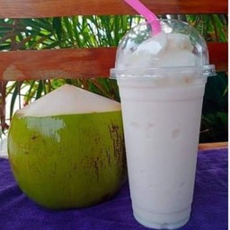 น้ำมะพร้าวปั่นไม่ใส่นม