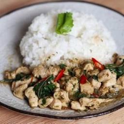 LB17 ข้าวกระเพาะไก่