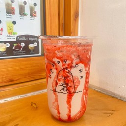 ชานมสตรอเบอร์รี่