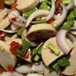 ลาบหมูยอ