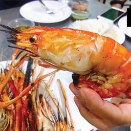 กุ้งใหญ่เผา