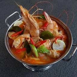 ต้มยำกุ้งแชบ้วย(น้ำข้น,น้ำใส)