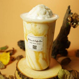 นมหมีปั่นคาราเมล