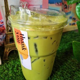 ชาเขียวนมล้านความสุข