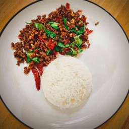 ข้าวกะเพรา MooRitz Size กลาง