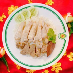 ข้าวมันต้ม+เครื่องใน (พิเศษ)