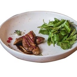 Foie Gras and Cherry Sauce(โฟ กรา)