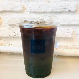 Coffee green tea honey (เย็น)