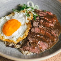 ข้าวผัดมันเนื้อออสเตรเลีย