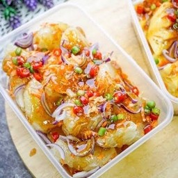 ยำส้มโอน้ำปลาหวาน