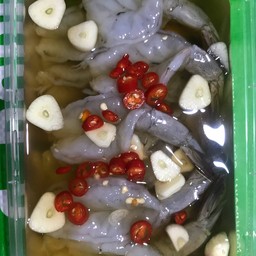 กุ้งดองน้ำปลากวน