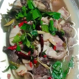 ต้มยำปลาช่อน 1 ตัว