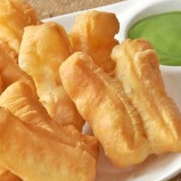 ปาท่องโก๋+สังขยา ชุดละ