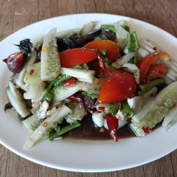 ส้มตำแตงปูปลาร้า