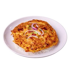 ข้าวไข่เจียวลาบ