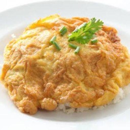 ข้าวไข่เจียวหมูสับ