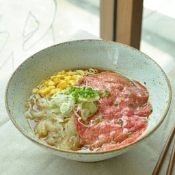 ราเมงสุกี้น้ำดำเนื้อลายเทพ