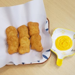 นักเก็ตไก่ 6 ชิ้น