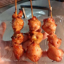 ไก่อบ  ส้มตำแซ่บนัวๆ ตลาดบางใหญ่