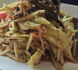 ตำมะม่วงปูปลาร้า