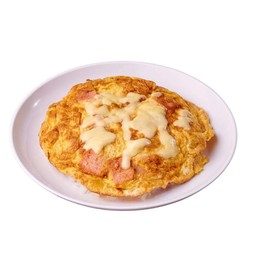 ข้าวไข่เจียวแฮมชีส