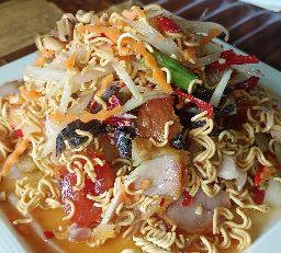 ตำไวไว+ปลากรอบ