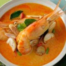 ข้าวเปล่า + ต้มยำน้ำข้น