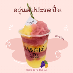 องุ่นสัปปะรดโซดาปั่น