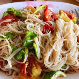 ตำข้าวปุ้นปลาร้า