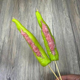 พริกหยวกไส้แตกกกก