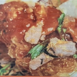 สุกี้หมู แห้ง