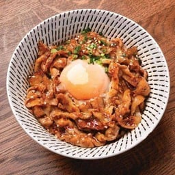 ข้าวหน้าหมูซอสหม่าล่า