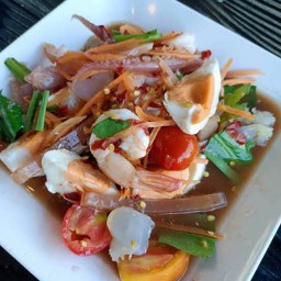 ตำทะเลปูปลาร้า