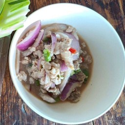กะปิขยำหมูสับ