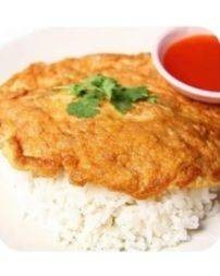 ข้าวไข่เจียวหมูสับ